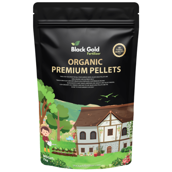 Organic Premium Pellets 7KG – Black Gold Fertilizer